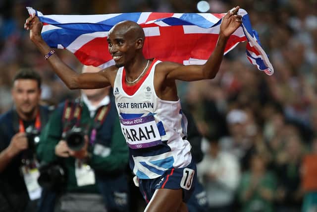 Mo Farah at the London 2021 Olympics
