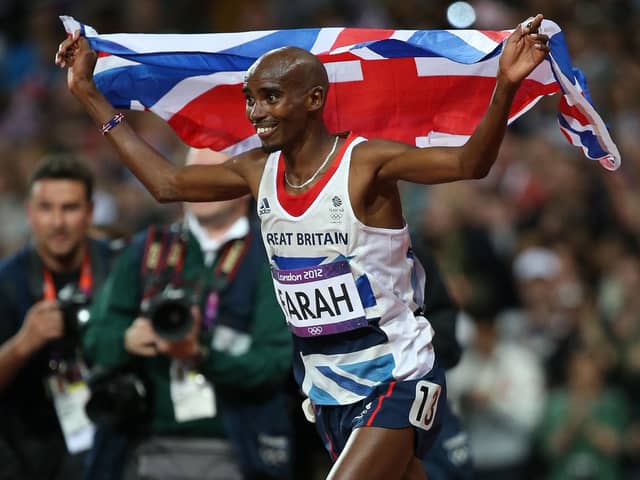 Mo Farah at the London 2021 Olympics
