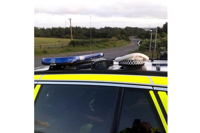 Police carried out a speeding operation in Down End Road, Fareham, on June 29 just days after a 21-year-old woman died in a crash on June 25. Picture: @Hantspolroads