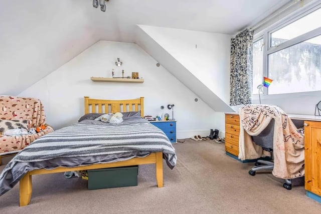 The listing says: "Welcome to an elegant Georgian terraced house near Portsmouth University. With coveted HMO status, it complies with shared living regulations."