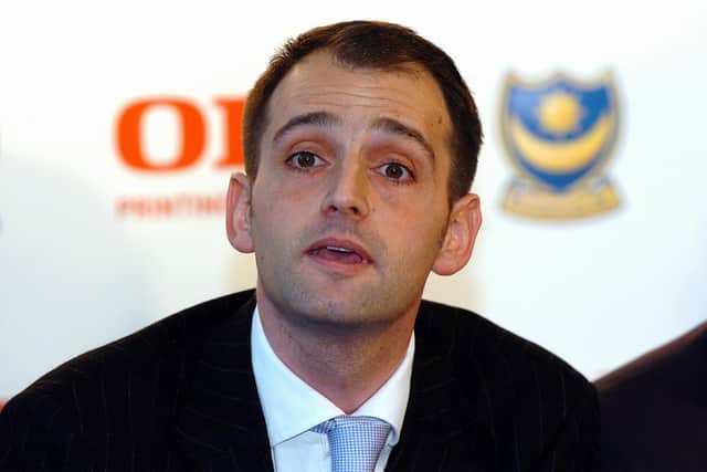 Sacha Gaydamak spent three-and-a-half years as Pompey owner before selling the club in August 2009. Picture: Malcolm Wells