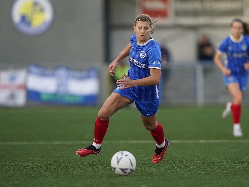Got on the end of Nicole Barrett's free-kick to make it 1-1 in the first-half - and her 10th of another productive campaign. Always lively, always a threat and capable of popping up with a piece of magic.