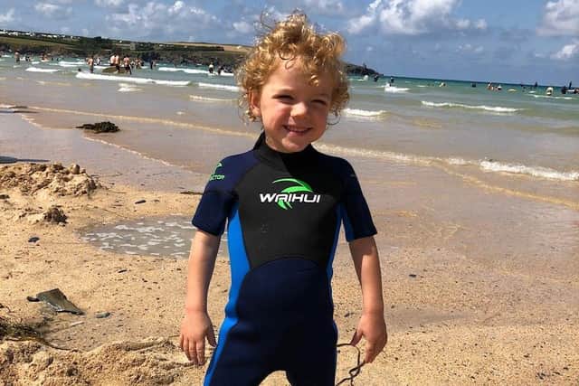 Max Ferrand, who died in February 2020 aged three. Picture: Family