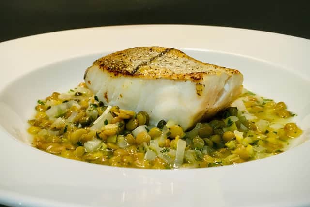 Haddock and lentils for a winter supper.
