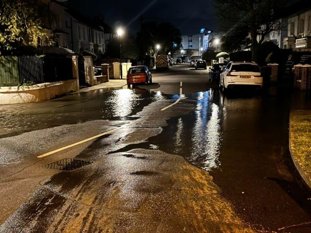Gosport has been hit by terrible flooding following weather warnings and high tides. Gosport Drones has captured a range of images across the area showing the extent of the flooding - the areas include Park Road, Little Anglesey Road, St Marks Road, Gosport Ferry, Delme Roundabout and Lower Quay. Picture credit: Gosport Drones