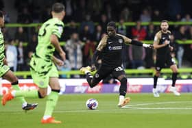 Jay Mingi made his full Football League debut at Forest Green in October 2022. Picture: Jason Brown/ProSportsImages