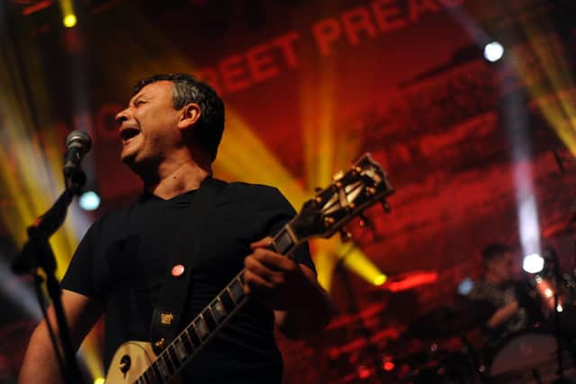 James Dean Bradfield of Manic Street Preachers at Portsmouth Guildhall, October 8, 2021