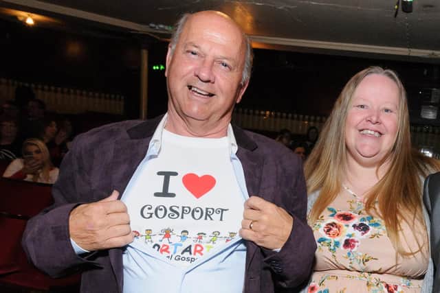 Malcolm Dent and Rachel Webber of the Gosportarians.
Picture: Duncan Shepherd