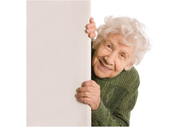 In Home Care Ltd is looking for elderly models to become the face of the company. Pictured: The current models used by the business