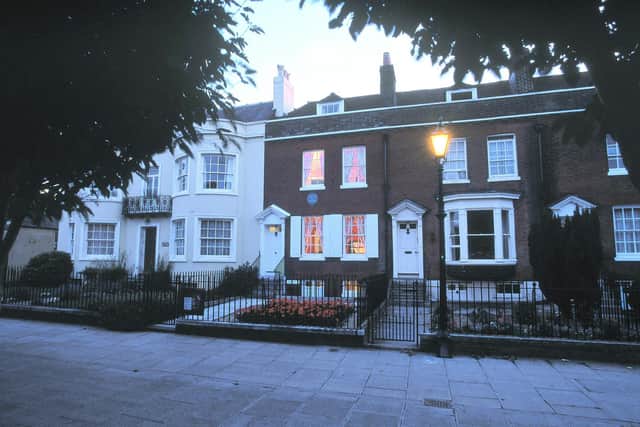 Charles Dickens' birthplace in Commercial Road. Picture: Portsmouth City Council