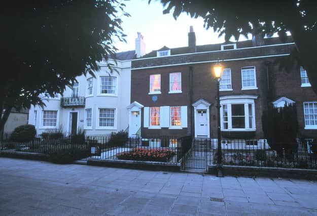 Charles Dickens' birthplace in Commercial Road. Picture: Portsmouth City Council