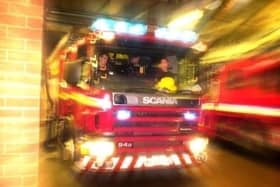 The fire happened in Brighouse