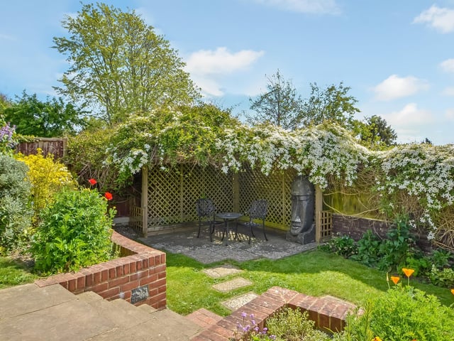 This five-bedroom detached house located on Down End Road in Drayton is on the market for £725,000. It is listed by Fine and Country.