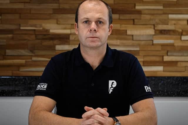 Garry Smith, Hampshire Police Federation Secretary. Pic Hampshire Police Federation