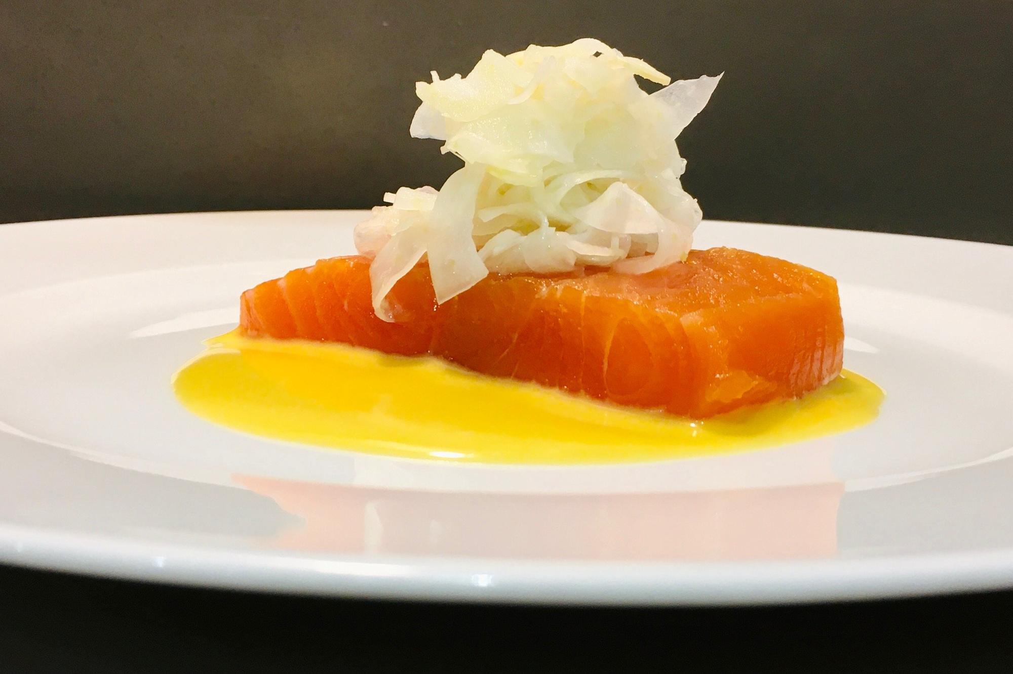 Orange cured trout Recipe of the week