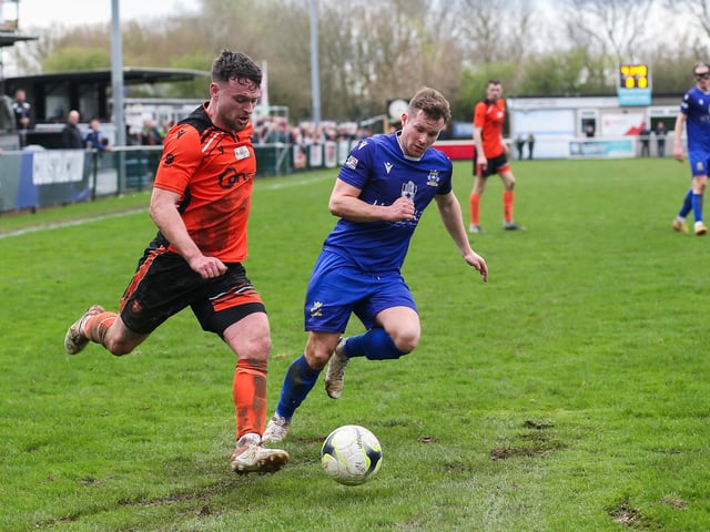 Portchester's Charlie Williamson, left. Picture by Nathan Lipsham