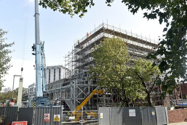 General views of new theatre being built, Fareham Live, in Fareham, September 26, 2023
Picture: Sarah Standing (260923-8975)