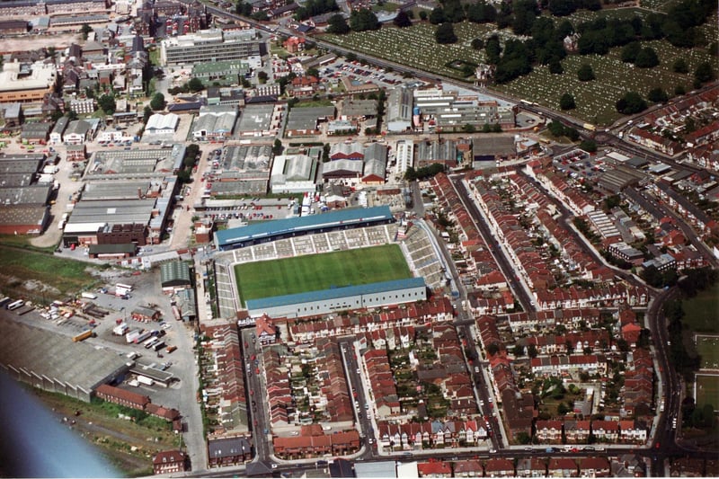 Fratton Park football ground Milton, Portsmouth 12th June 1992. Picture: The News 6737-12