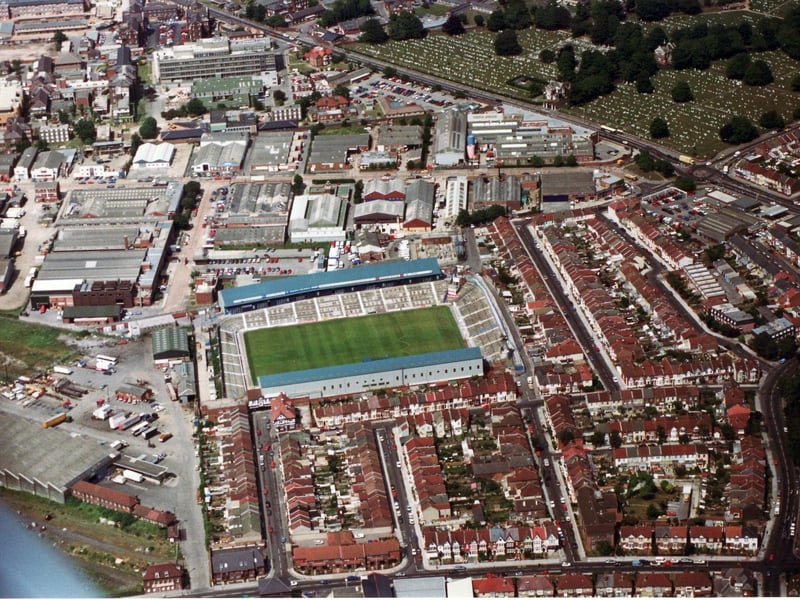 Fratton Park football ground Milton, Portsmouth 12th June 1992. Picture: The News 6737-12