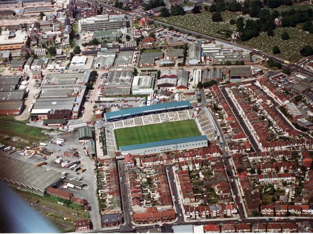Fratton Park football ground Milton, Portsmouth 12th June 1992. Picture: The News 6737-12
