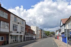 The violent incident took place in the Fratton area of Portsmouth.