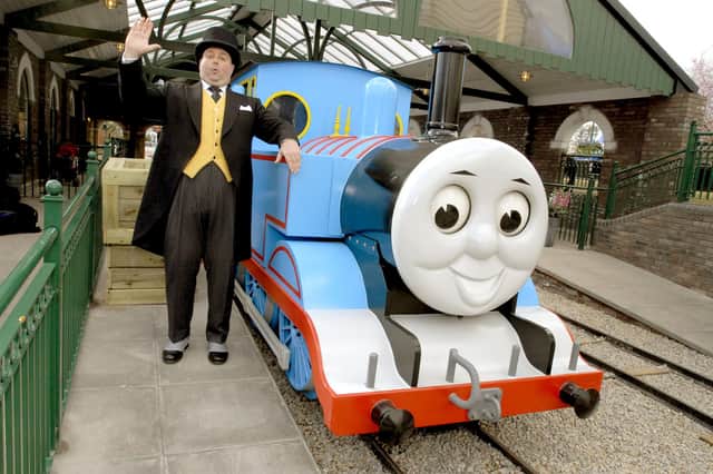 The Fat Controller with Thomas the Tank engine