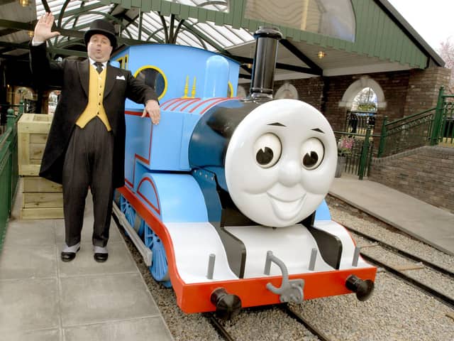 The Fat Controller with Thomas the Tank engine