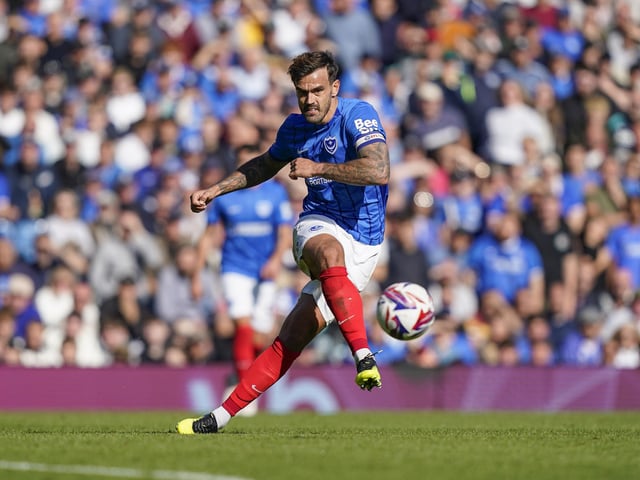 Pompey skipper Marlon Pack in action against Oxford United at Fratton Park in October 2024. Picture: Jason Brown/ProSportsImages