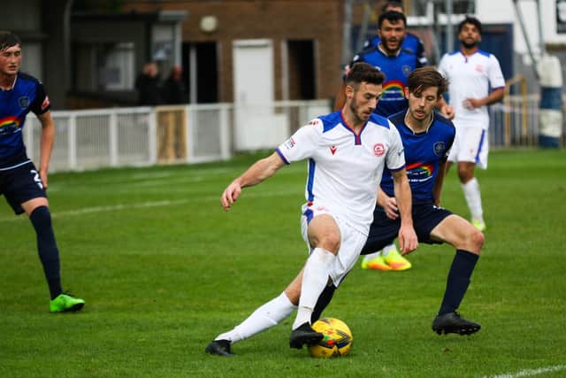 Clubs at steps 3-6 of the non-league pyramid - including Gosport Borough at step 3 in the Southern Premier League - will share £10m of grants in a financial aid package announced today by sports minister Nigel Huddleston. Pic: Tom Phillips.