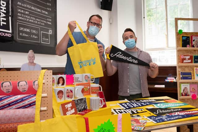 Pictured is: Aaron Buckley and Harry Scott of the Buck Shop. Picture: Keith Woodland (140821-47)