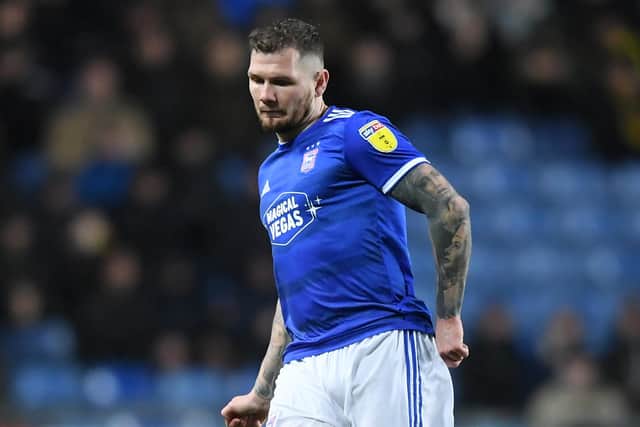 Ipswich striker James Norwood.(Photo by Alex Davidson/Getty Images)