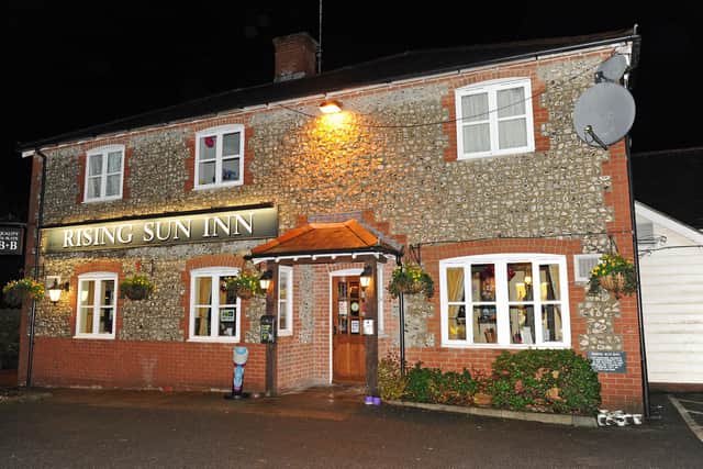 The Rising Sun Inn in North Lane, Clanfield