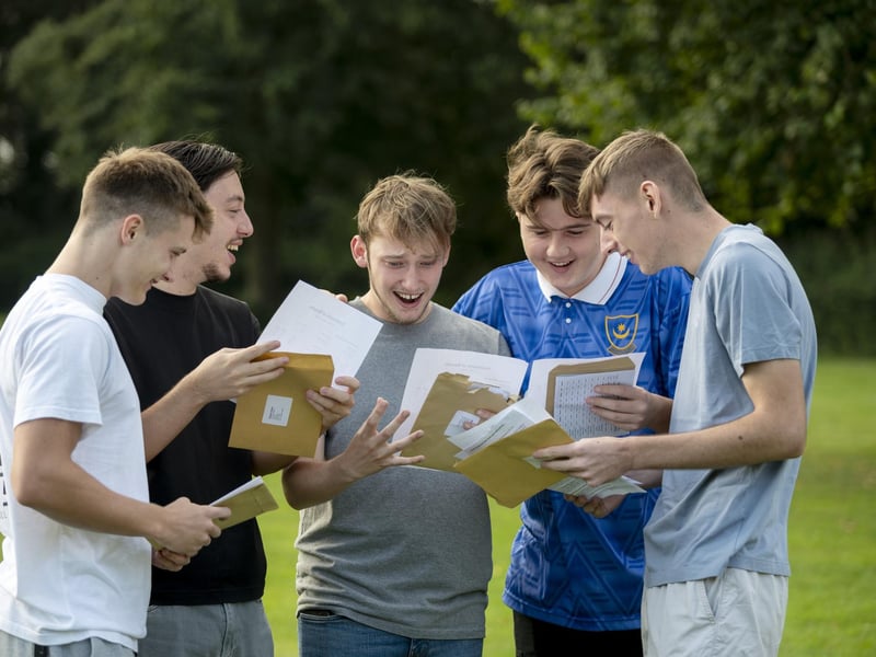 Declan Ware A-level results in Hampshire: Bay House Sixth Form students euphoric ...