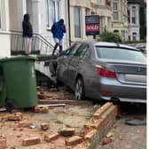 The incident took place just after 3pm