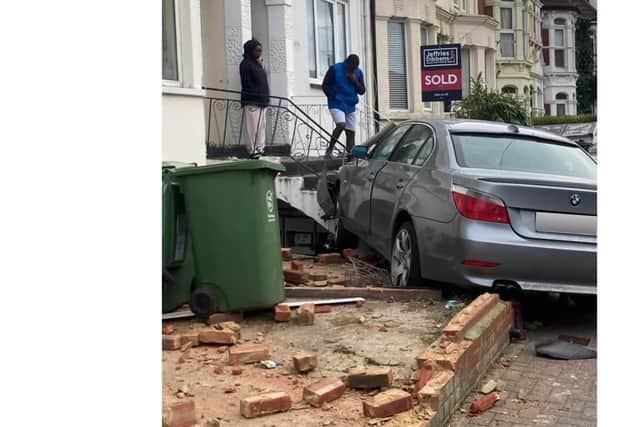 The incident took place just after 3pm