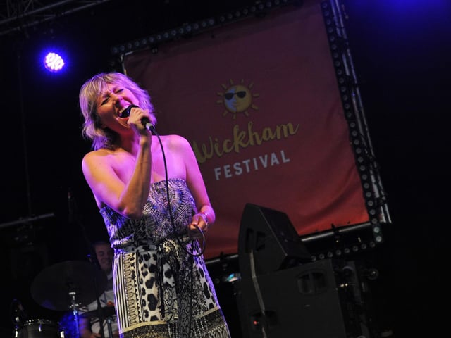 Canadian singer Martha Wainwright appearing on Friday night