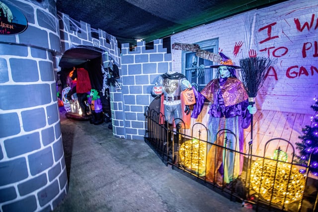 The spooky walk is an annual attraction as well as the centre's Christmas walk.   Picture: Habibur Rahman