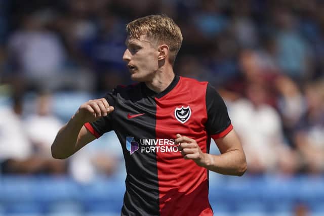 Joe Pigott has admitted two Pompey figures played a key role in his decision to move to Fratton Park.