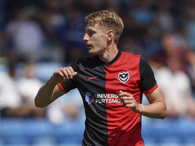 Joe Pigott has admitted two Pompey figures played a key role in his decision to move to Fratton Park.
