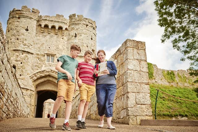 Kids Rule at Carisbrooke Castle