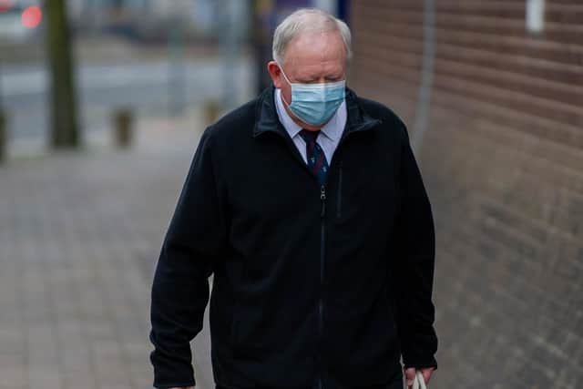 Former choirmaster Mark Burgess, 68, of St Chad's Avenue, Hilsea, is on trial at Portsmouth Crown Court.
