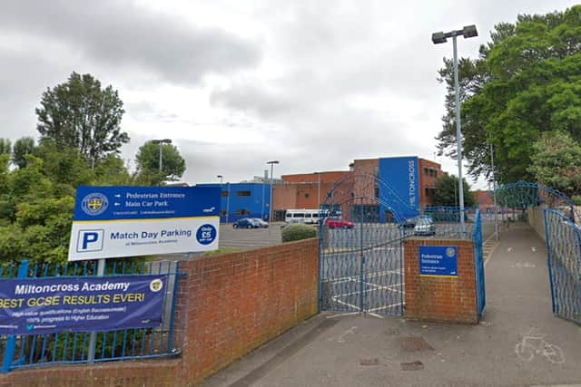 Miltoncross Academy School in Portsmouth is offering its car park to staff working at St Mary's Hospital