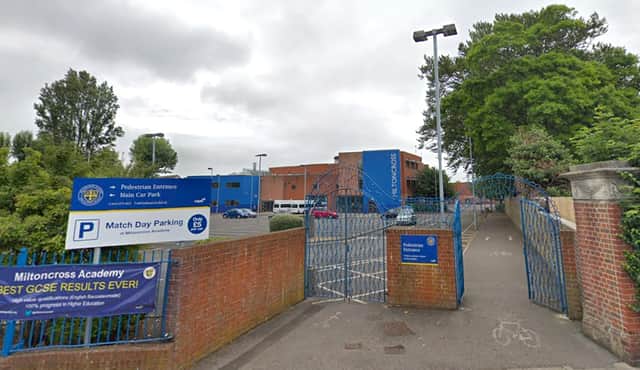 Miltoncross Academy School in Portsmouth is offering its car park to staff working at St Mary's Hospital
