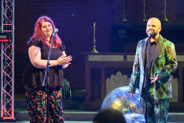 Pictured is: Paul Lees and Becky Jerams.

Picture: Keith Woodland