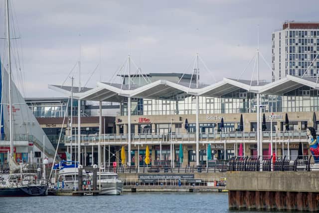 Gunwharf Quays. Picture: Habibur Rahman