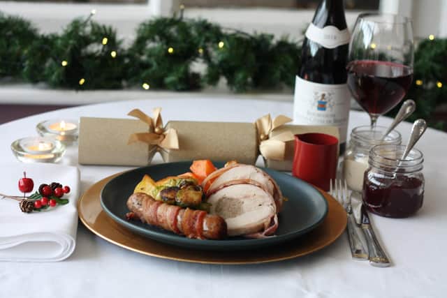 Christmas dinner.