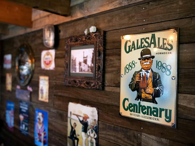 John Simmons, spent more than a year constructing the DIY man-cave in his garden.