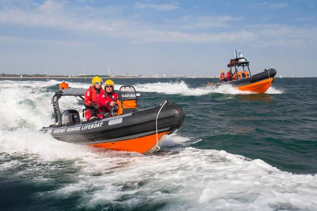 Gosport Lifeboats warning as call-outs surge in July. Picture: Jonathon Fleetwood