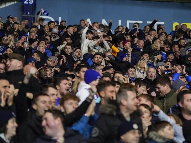 Pompey 1,485 travelling fans were in full voice in their third away game on the spin at Oxford last night.