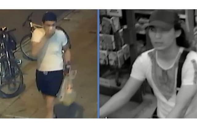 CCTV released of two men following suspected knife-point robbery in ...